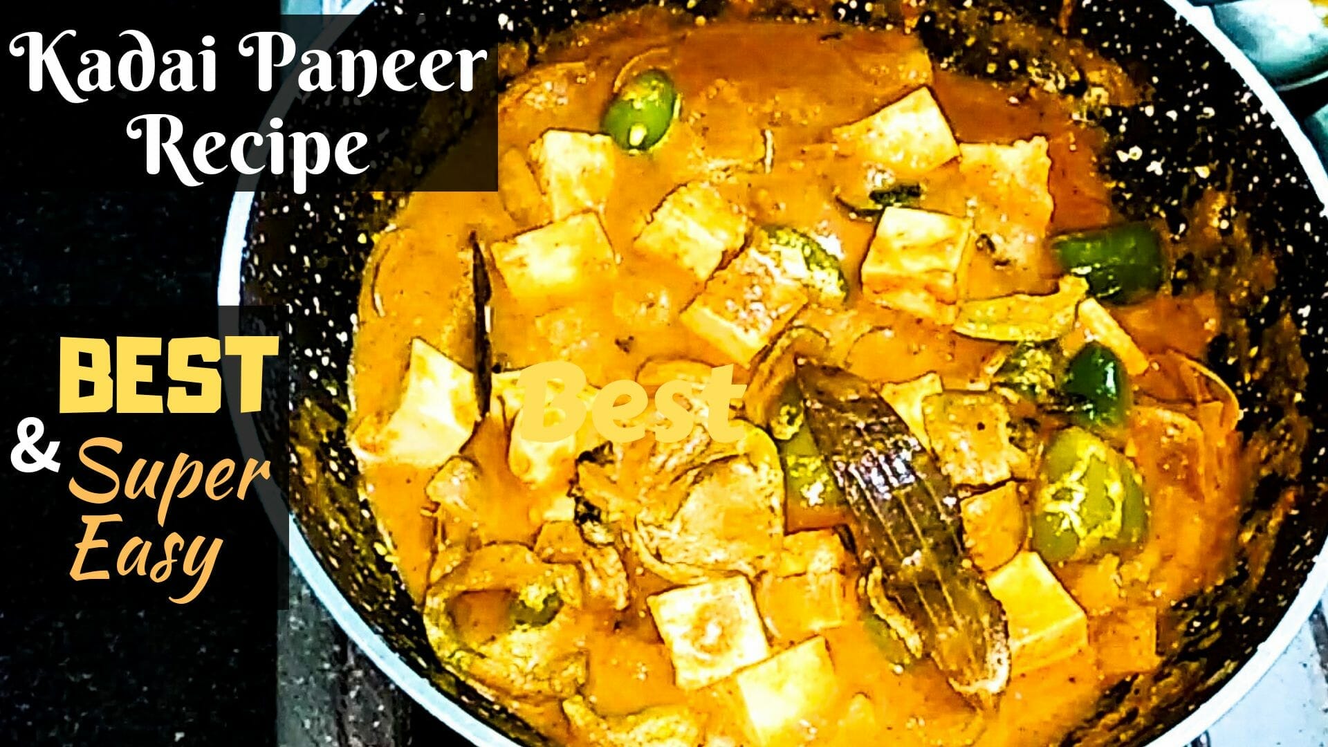 kadai paneer recipe