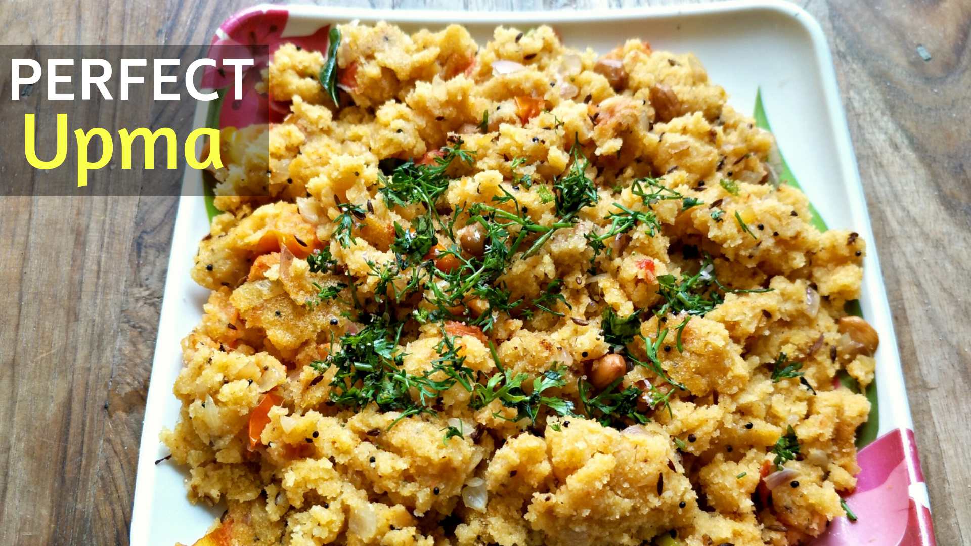 How to make Upma Recipe (Simple,Easy and Tasty)