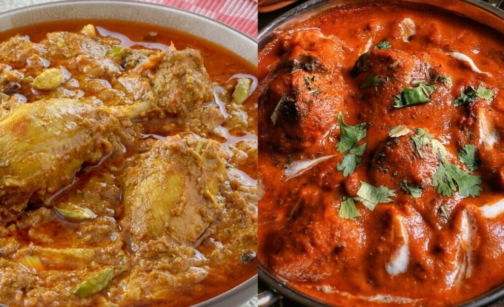 Which is better, butter chicken or chicken korma?