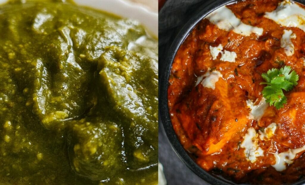 Difference in the Paneer Used in Both Recipes