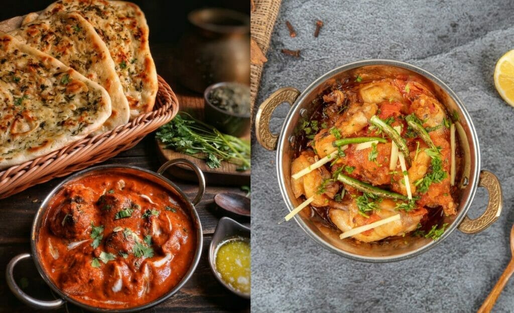Difference between Butter Chicken and Kadai Chicken