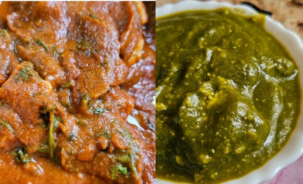 Difference between Palak Paneer and Paneer Butter Masala