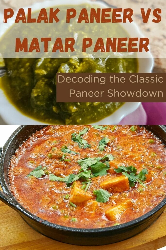 Palak Paneer vs Matar Paneer (Decoding the Classic Paneer Showdown) image