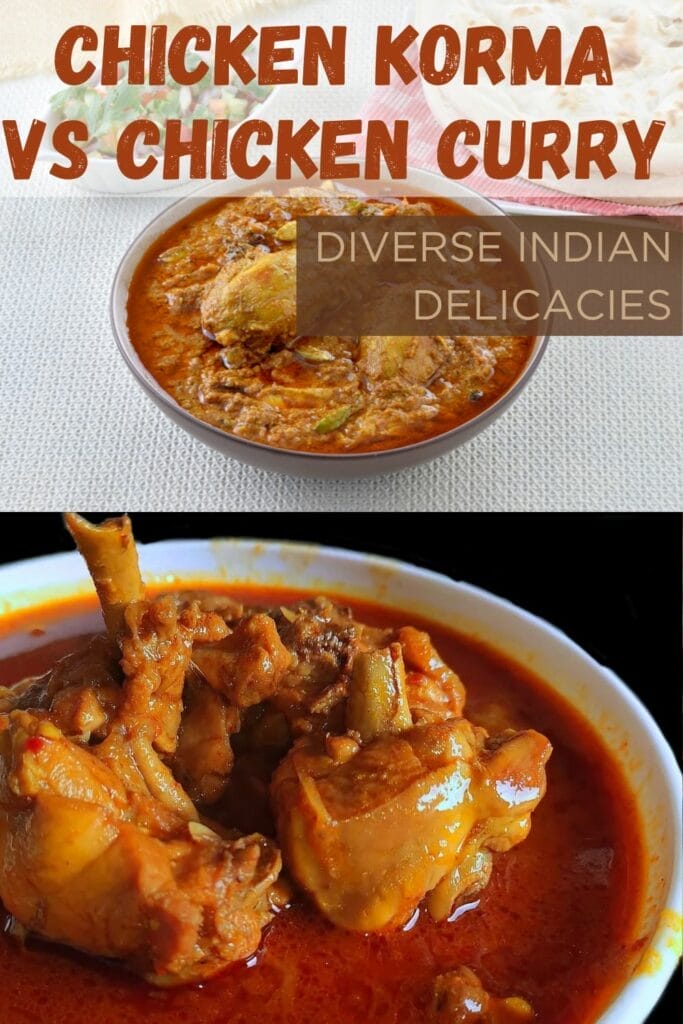 Chicken Korma vs Chicken Curry: Diverse Indian Delicacies IMAGE
