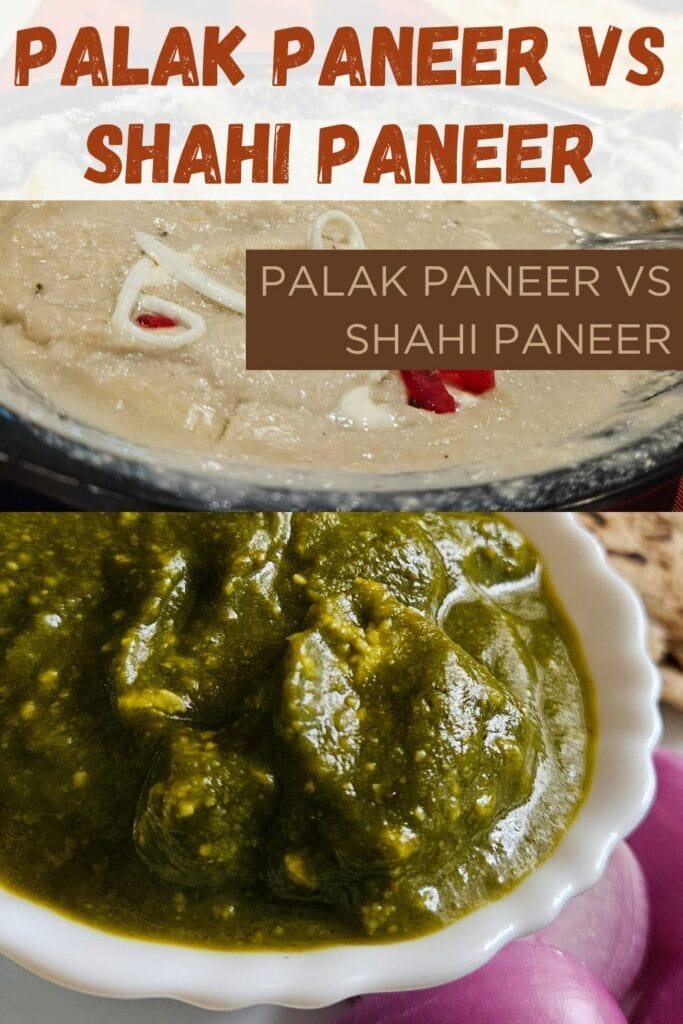 Palak Paneer vs Shahi Paneer: Unveiling the Culinary Contrast image