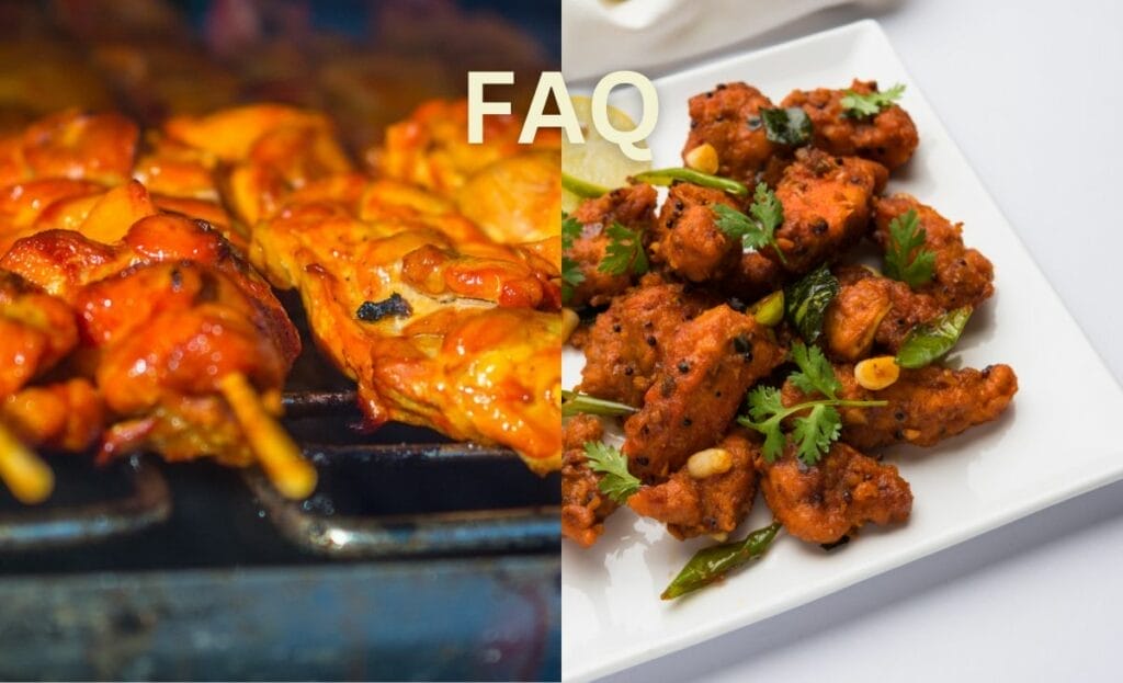 Chicken 65 VS  Chicken Kebab FAQ