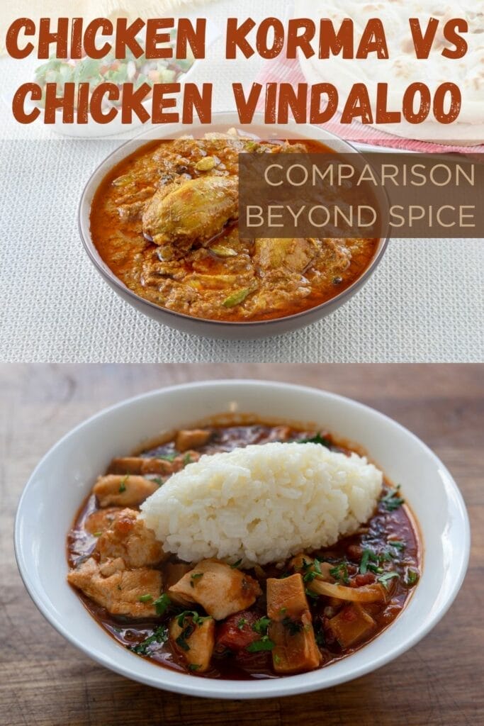 Chicken Korma vs Chicken Vindaloo