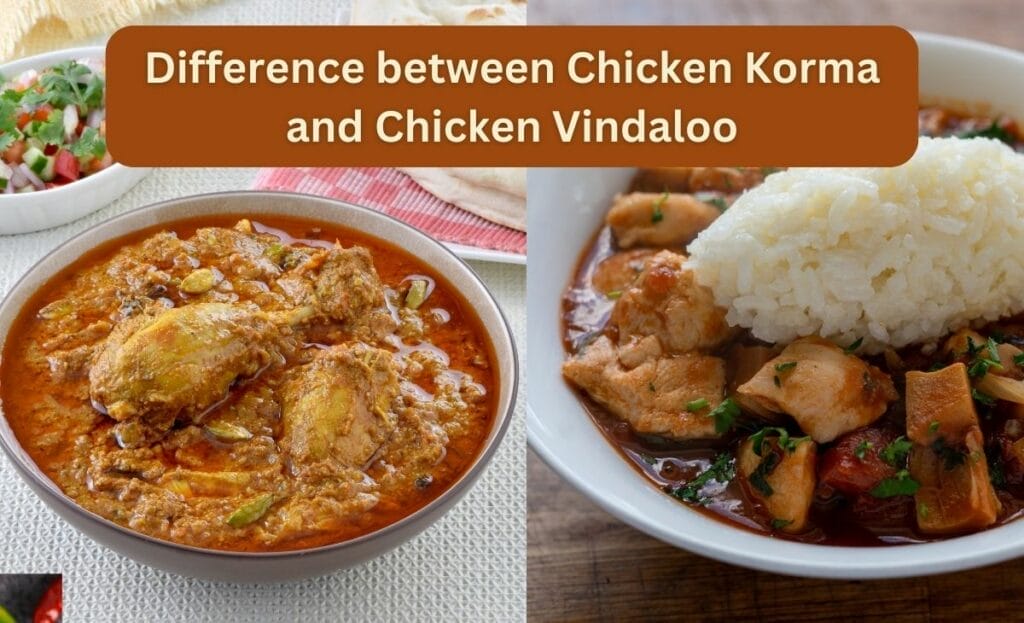 Difference between Chicken Korma and Chicken Vindaloo