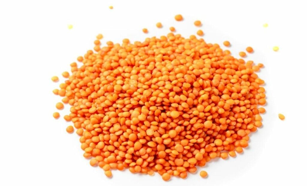 red lentils