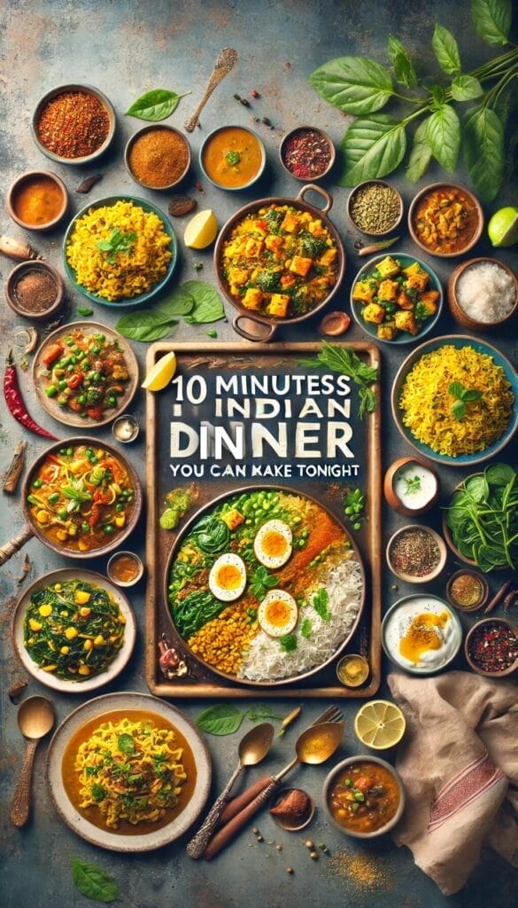 10 Minutes Indian Dinner Recipes You Can Make Tonight
