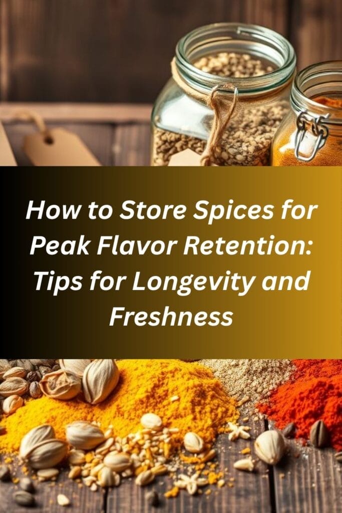 How to Store Spices for Peak Flavor Retention: Tips for Longevity and Freshness