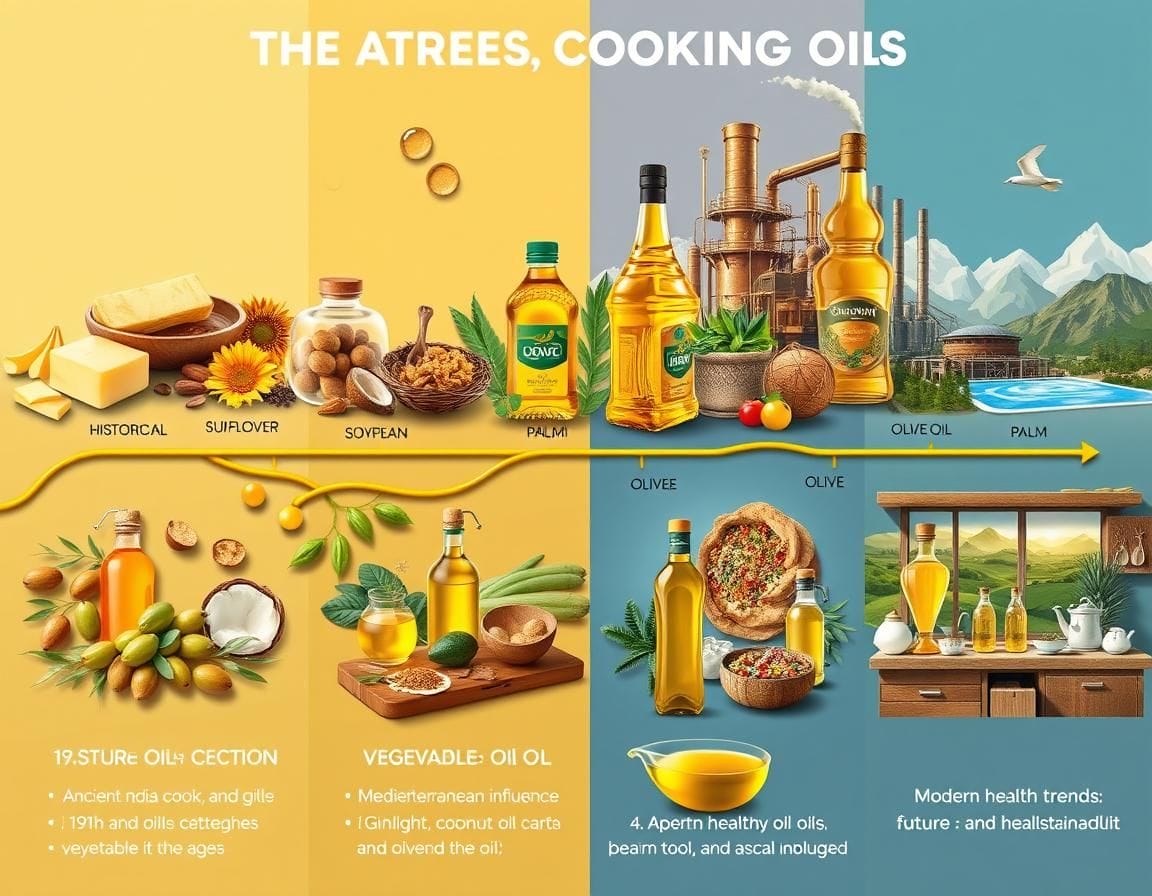 The Evolution of Cooking Oils: A Journey from Butter to Olive Oil and Beyond