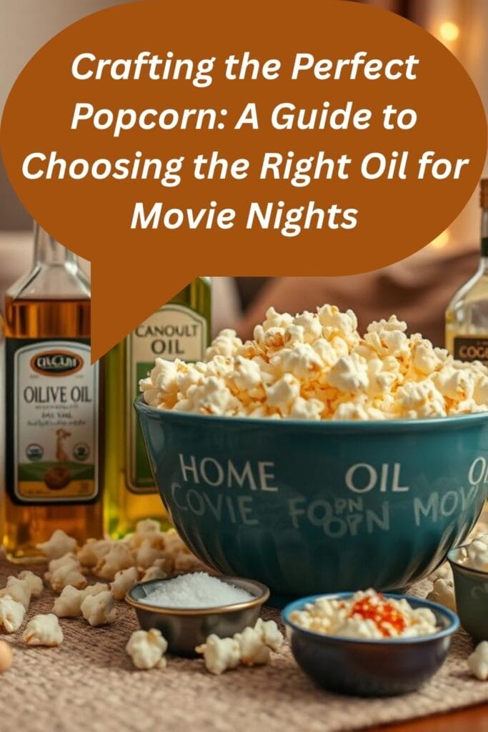 Crafting the Perfect Popcorn: A Guide to Choosing the Right Oil for Movie Nights