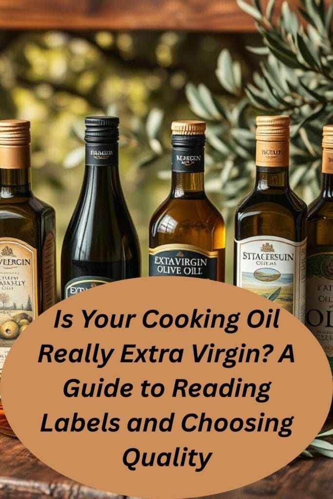 Is Your Cooking Oil Really Extra Virgin? A Guide to Reading Labels and Choosing Quality