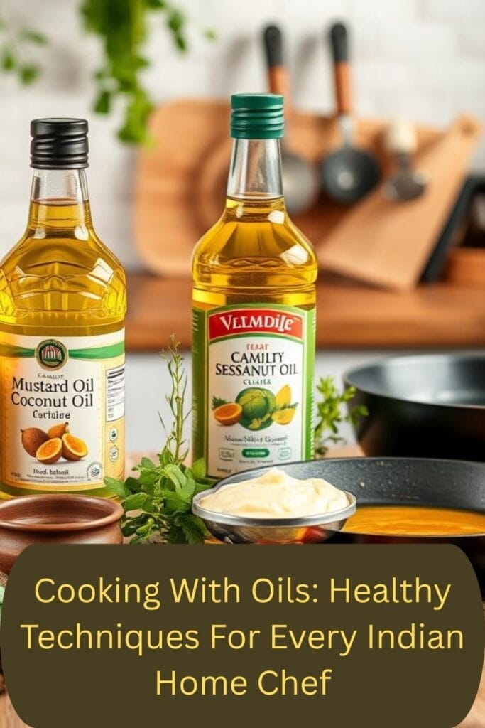 Cooking With Oils: Healthy Techniques For Every Indian Home Chef