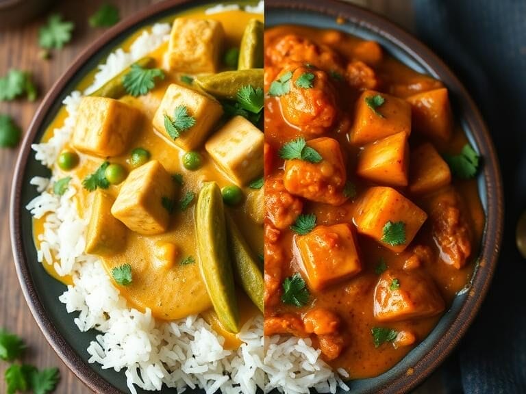 Matar Paneer vs Paneer Tikka Masala