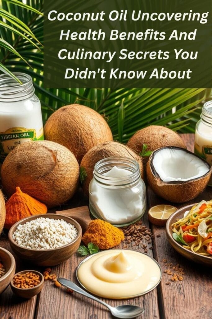Coconut Oil Uncovering Health Benefits And Culinary Secrets You Didn't Know About