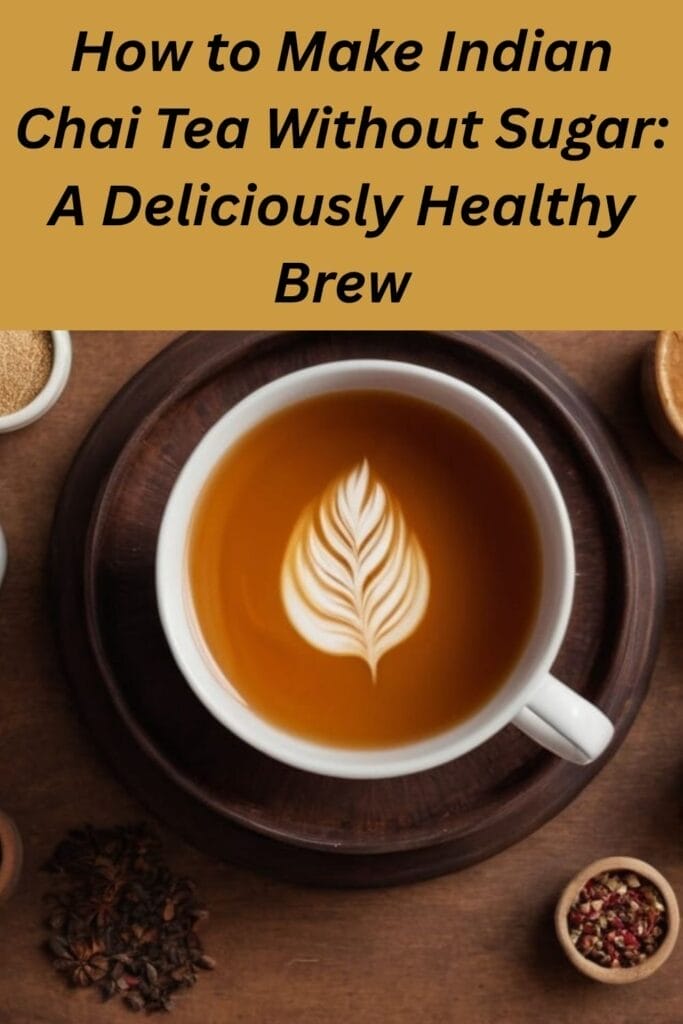 How to Make Indian Chai Tea Without Sugar: A Deliciously Healthy Brew