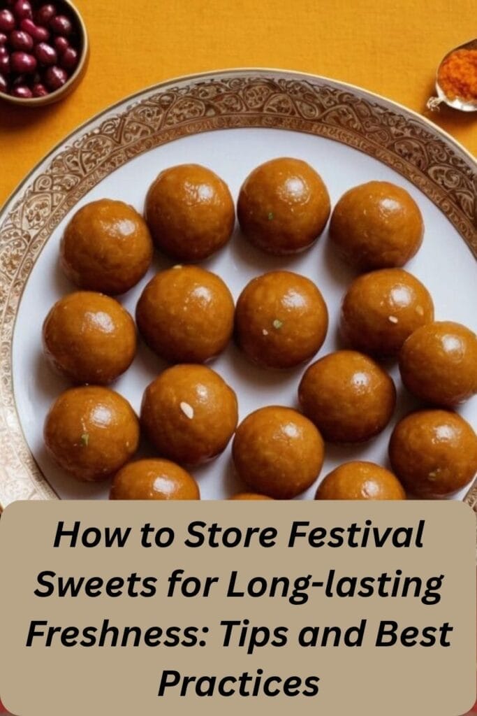 How to Store Festival Sweets for Long-lasting Freshness: Tips and Best Practices