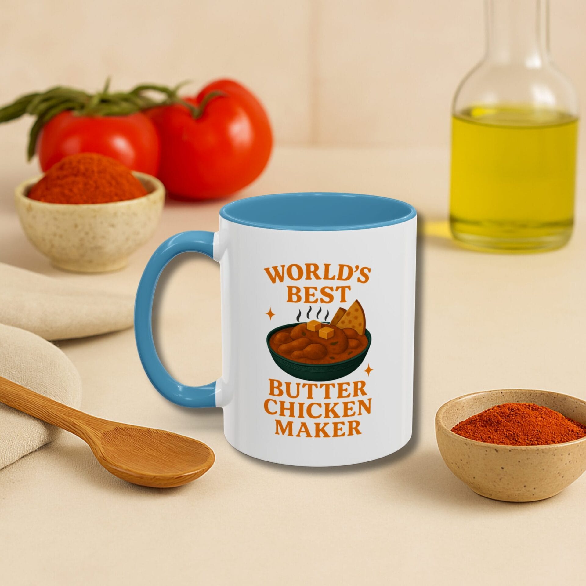 Butter Chicken Coffee Cup | World's Best Maker | Accent Design