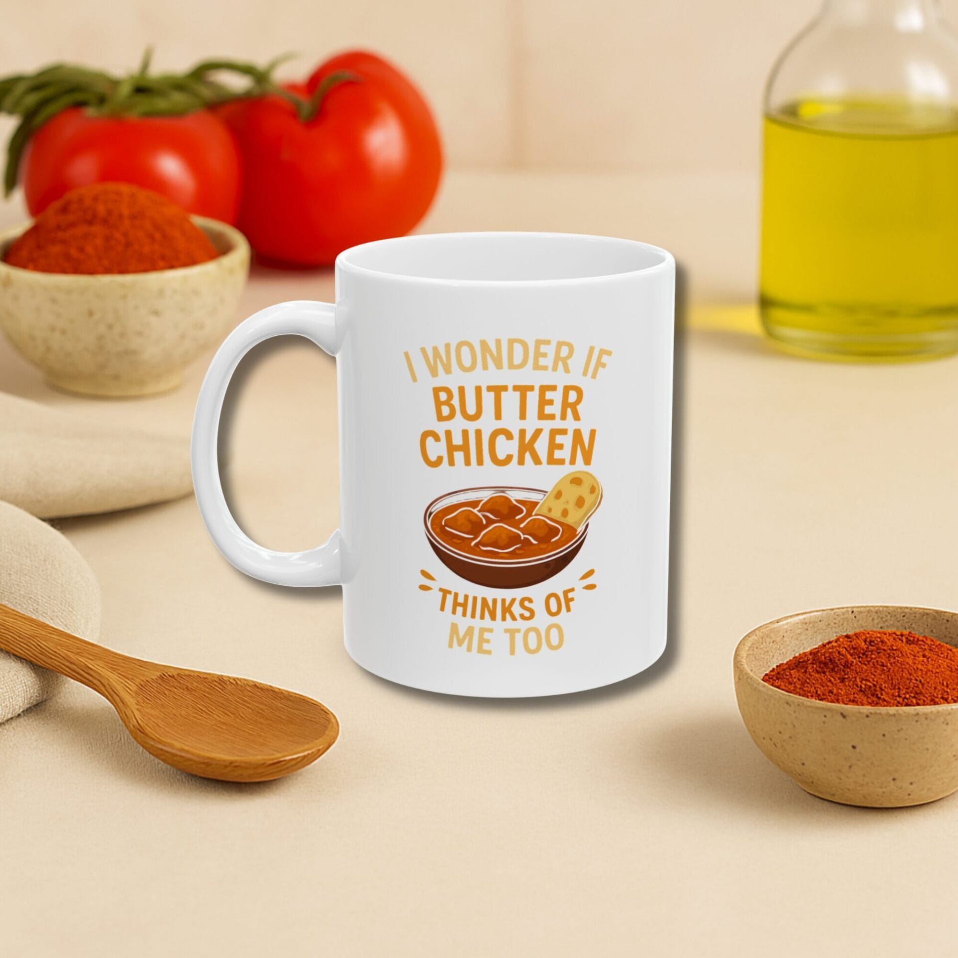 Butter Chicken Enthusiast Mug | Funny Quote | 11oz, 15oz