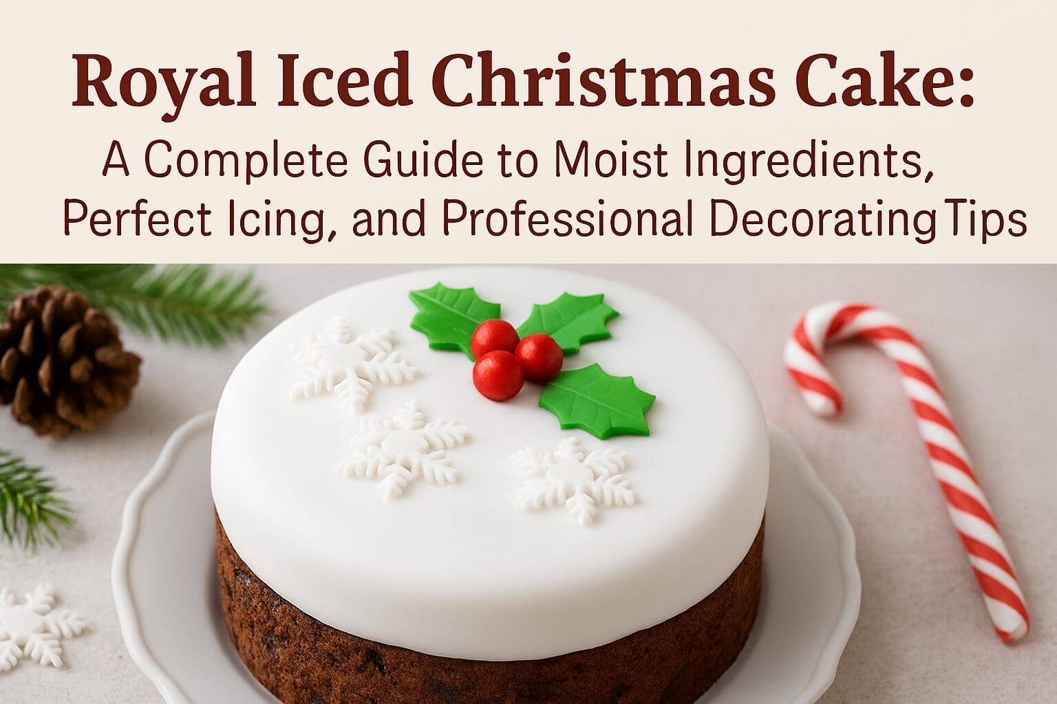 Royal Iced Christmas Cake: A Complete Guide to Moist Ingredients, Perfect Icing, and Professional Decorating Tips