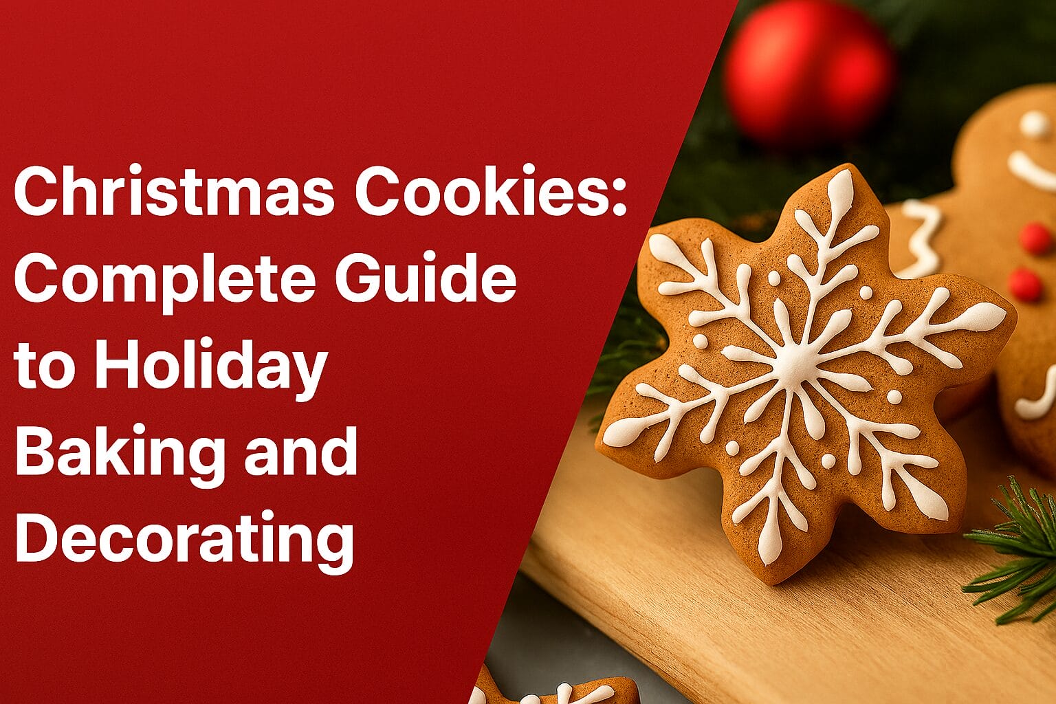 Christmas Cookies: Complete Guide to Holiday Baking and Decorating
