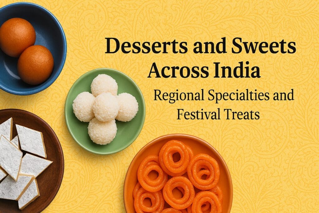 Desserts and Sweets Across India: Regional Specialties and Festival Treats
