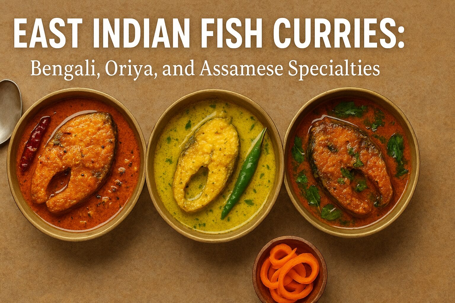 East Indian Fish Curries: Bengali, Oriya, and Assamese Specialties