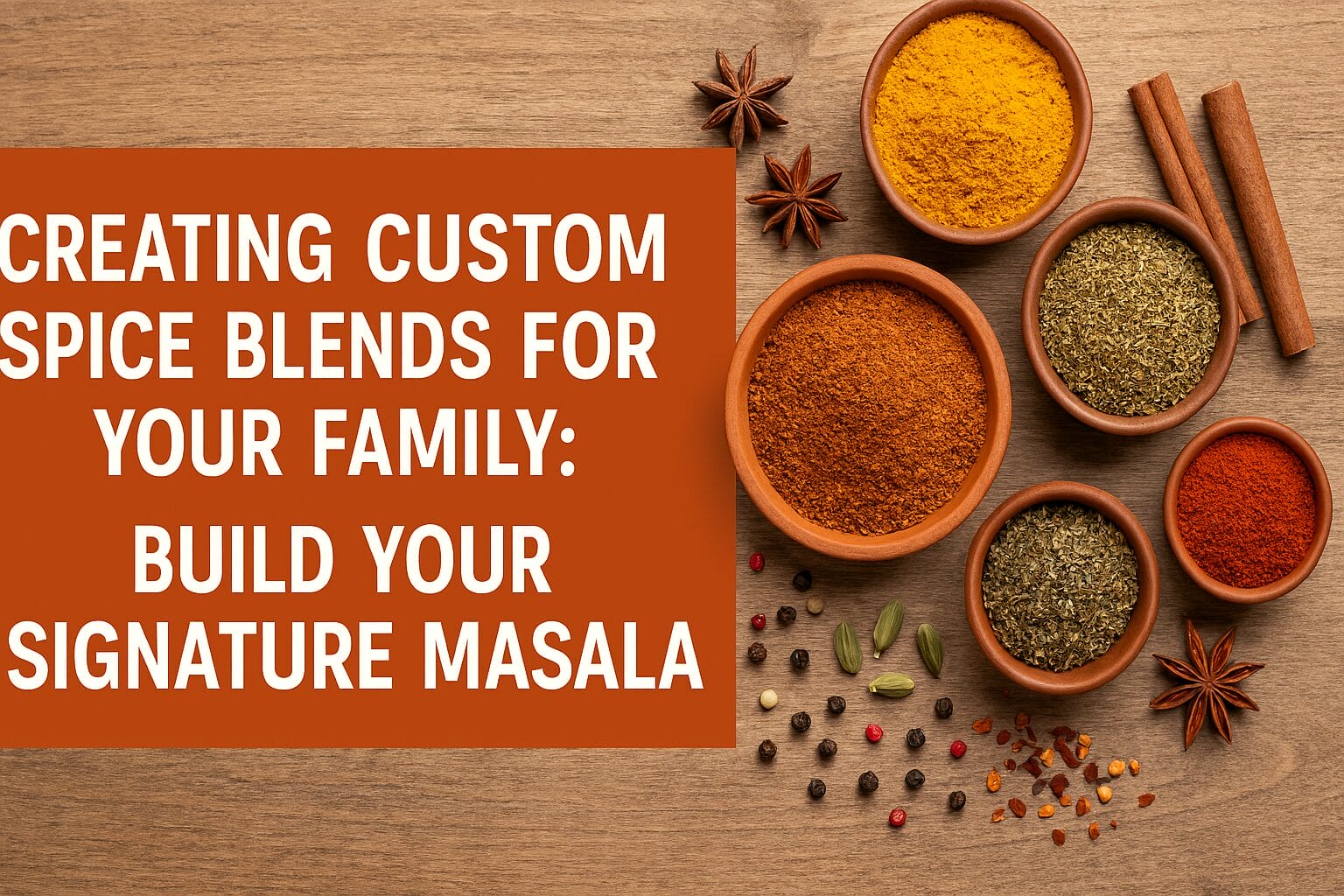 Creating Custom Spice Blends for Your Family: Build Your Signature Masala