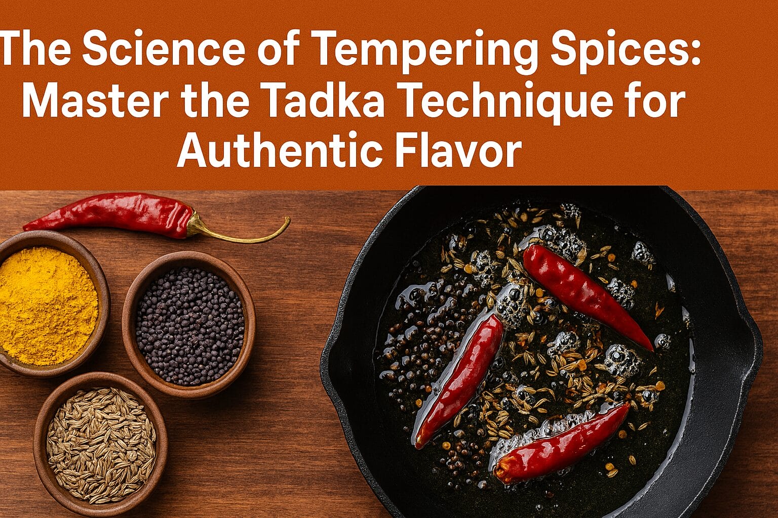 The Science of Tempering Spices: Master the Tadka Technique for Authentic Flavor
