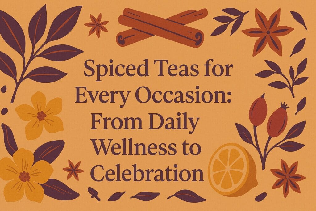 Spiced Teas for Every Occasion: From Daily Wellness to Celebration